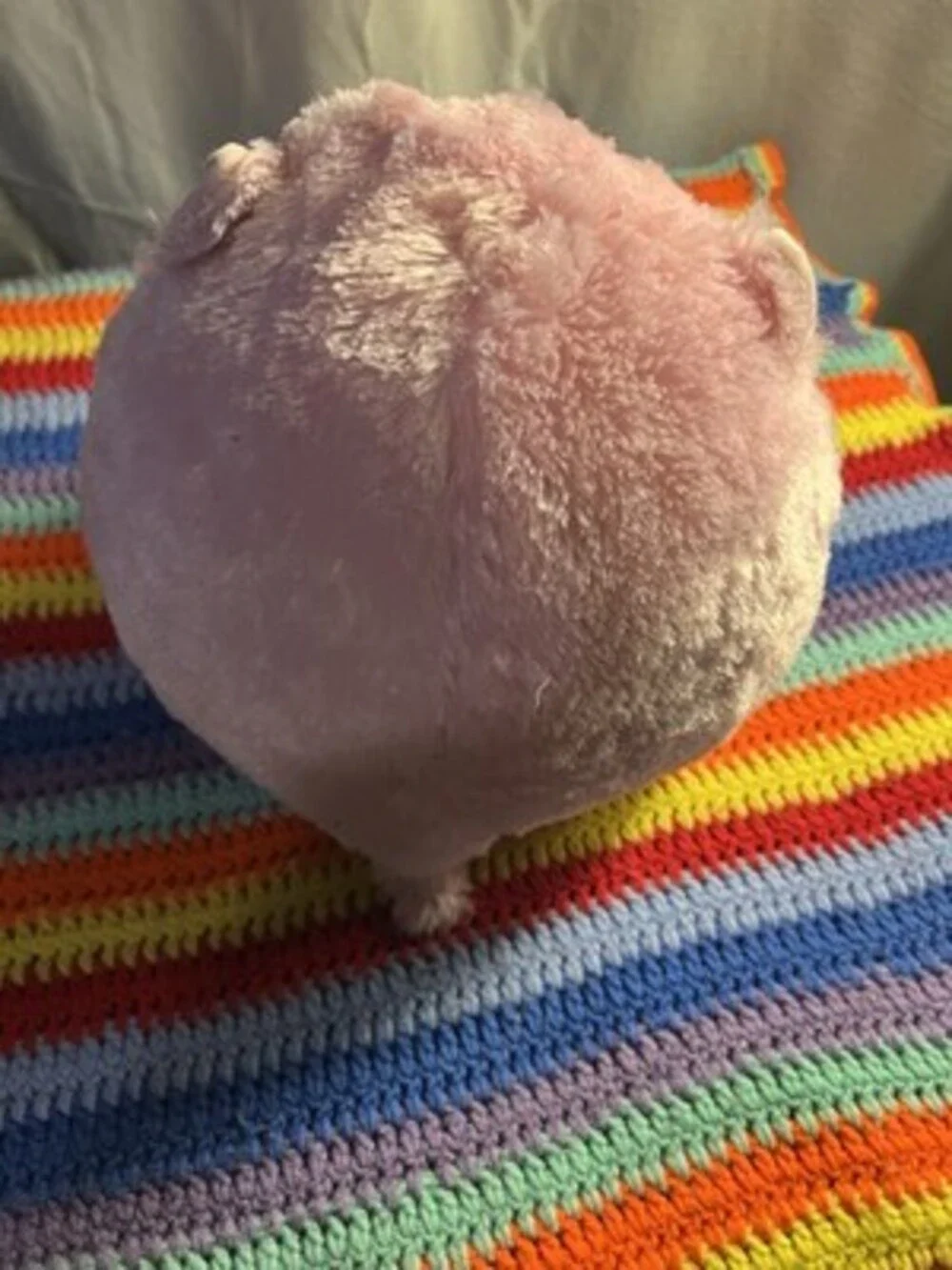 Squishmallows Laura the Pink Cat Fuzz-A-Mallows Plush – Rare Grumpy Fuzzy Cat